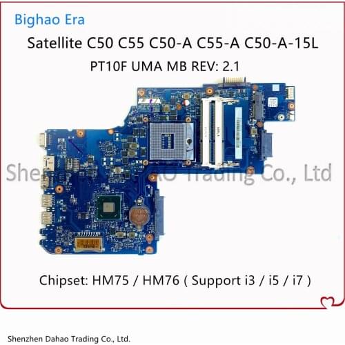 H000061920 H000061930 For Toshiba C50 C55 C50-A C55-A Laptop Motherboard With SLJ8E HM76 DDR3 100% Fully Tested