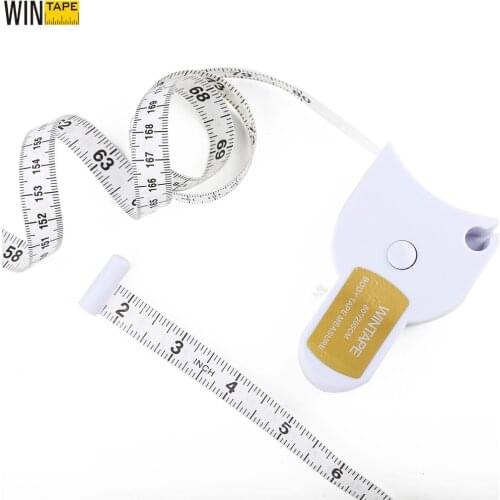 WINTAPE Measuring Tape 205cm/80 Inch Measure Sewing Film For Body Waist Chest Legs Measurement Retractable Measuring Ruler