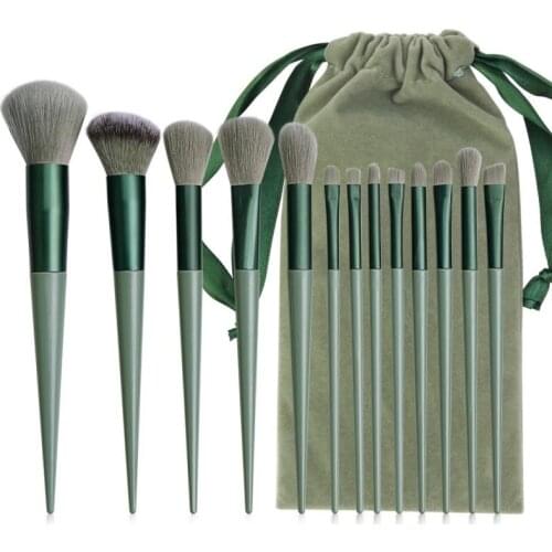 13pcs Makeup Brushes Set Eyeshadow Make Up Brush Nylon Wool Kit For Makeup Powder Foundation Blush Blending Beauty Make Up Tools