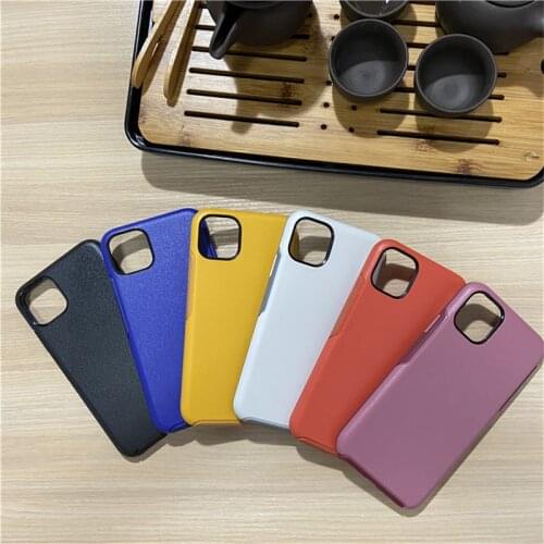 Shockproof Phone Case for iPhone 11 12 mini 12 Pro Max 11 Pro Solid Color Heavy Duty Bumper Anti-Drop Black Yellow Armor Case