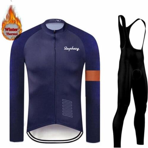 Pro Team Rcc Cycling Clothes Winter Fleece Clothing Long Sleeve Jersey Set UNinform Thermal Fleece Skinsuit Ropa De Hombre