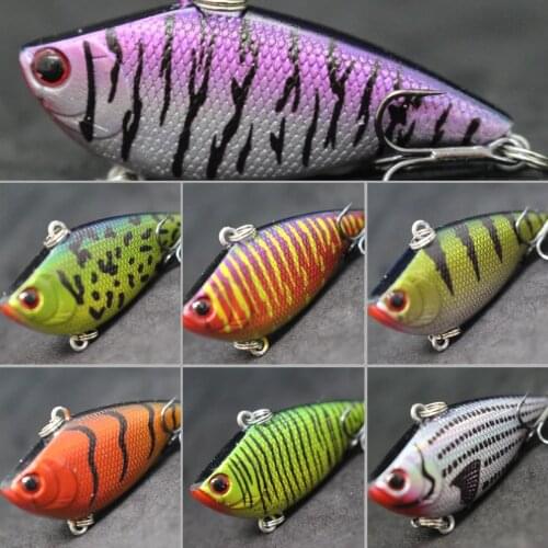 WLure 10g Fishing Lure Lipless Trap Crankbait Hard Bait Sinking Long Casting Minnow L540