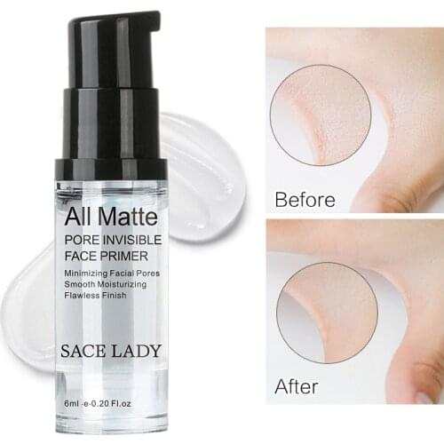 SACE LADY Concealer Makeup Face Base Hydrating Makeup Primer Liquid Full Cover Face Natural Make Up For Eye Dark Circles TSLM1