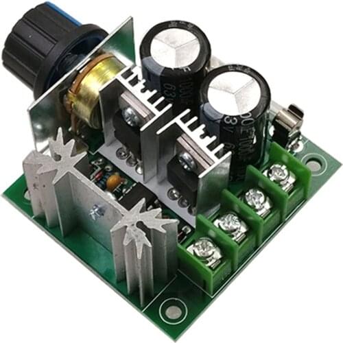 DC 12 V-40 V 10A PWM DC Speed Control Switch Control; Module Regulator Dimmer 13khz Frequency Plastic and Metal DIY
