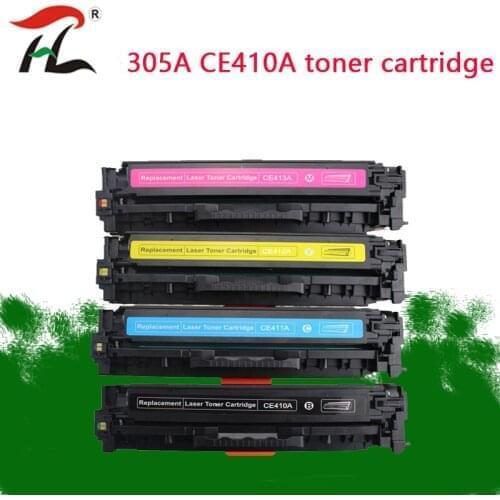 305A CE410 Compatible toner cartridge CE410A CE411A CE412A for HP laserJet Enterprise 300 color M351 M375nw 400 M451nw M451