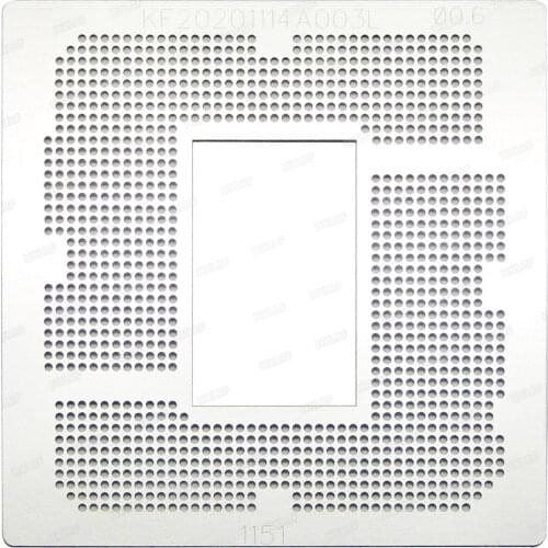 BGA Stencil Template LGA 1151 KF190917A013-2L