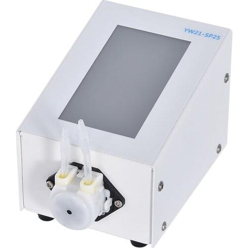 YW21 High precision adjustable micro digital control peristaltic pump water dosing and dispensing pump intelligent digital
