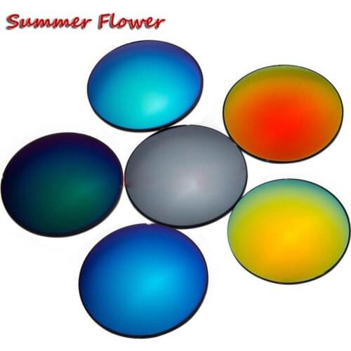 Chashma 1.61 Polarized UV 400 Protection Colorful Sun Lenses Prescription Mirror Thin Myopia Sunglasses Lenses