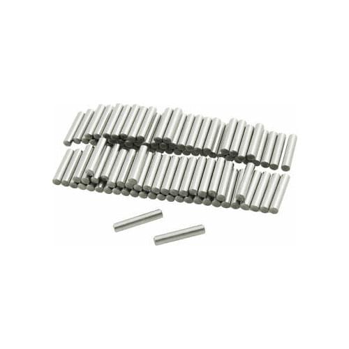 100 Pcs Stainless Steel 2.65mm x 15.8mm Dowel Pins Fasten Elements