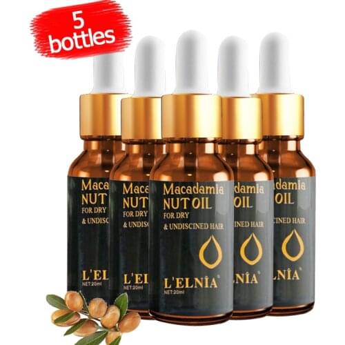 5pcs Argan Oil Hair Loss Serum Hair Growth Essential Health Care Beauty DenseTreatment Liquid Easy To Carry Hair Care Nursing