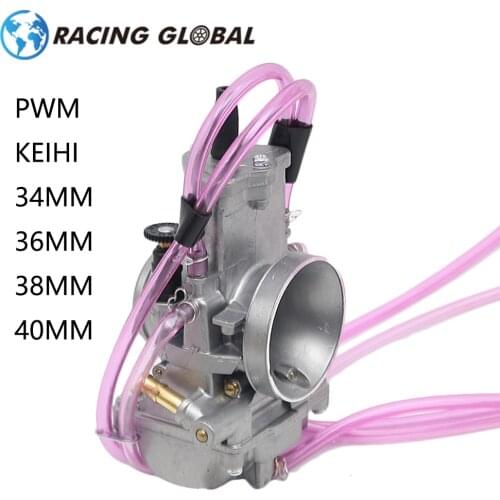 ALCON-KEIHI Carburetor PWM 34mm 36mm 38mm 40mm For 125cc-250cc 2-Stroke 4-Stroke Universal Racing Motorcycle Carburedor