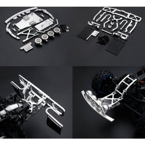 Aluminum Front Bumper+Rear Bumper for 1/5 HPI ,ROVAN ,KM BAJA 5B 5T.5SC .rc car parts