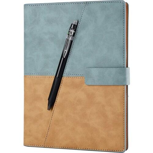 Drawing Writing Leather Spiral A5 Notebook Smart Reusable Erasable Journal Notepad Elfinbook X School Office Gift Supplies