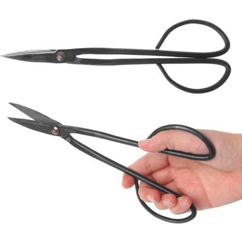 Beginner Bonsai Tool Long Handle Scissors Gardening Plant Branch Shears 20cm New