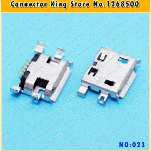 ChengHaoRan Micro 5pin USB connector 0.8 B type connector charging port for ZTE V880 and other mobile,MC-023