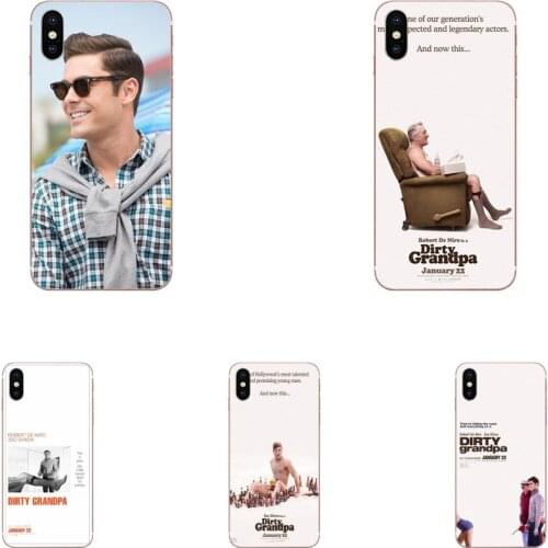 For iPhone 11 Pro Max Plus Pro X XS Max XR 8 7 6S SE 4S 5 5C 5S SE 2020 Soft Silicone TPU Transparent Art Print Dirty Grandpa
