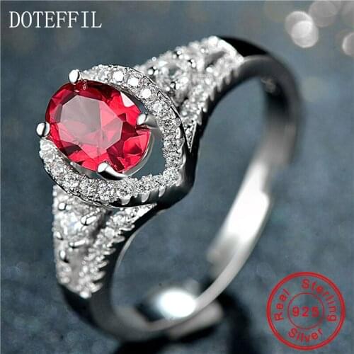 Помолвочные кольца DOTEFFIL China At AliExpress