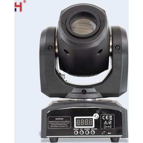Moving Head Light 30W DJ Stage Lights With 7 Colors Sound Activated DMX 512 Control For Wedding Disco Party Nightclub Church