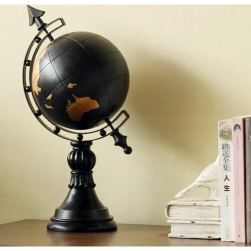 European furniture antique globe Crafts Ornament resin decoration Home Furnishing living room became fashionable decorations