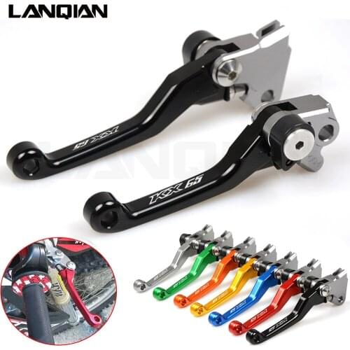 LOGO CNC For Kawasaki KX65 2000-2018 Motorcycle Brake Clutch Lever Dirt bike Pivot Levers KX 65 2000 2001 2002 2003 2004-2018