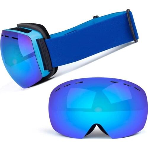 Ski Goggles Double Layers UV400 Anti-fog Big Ski Mask Glasses Skiing Snow Men Women Snowboard Goggles