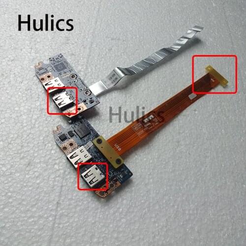 Hulics Original For ACER aspire 5750 5750G 5755G NV57 NV57H LS-6904P USB 2.0 USB 3.0 Board with flex cable