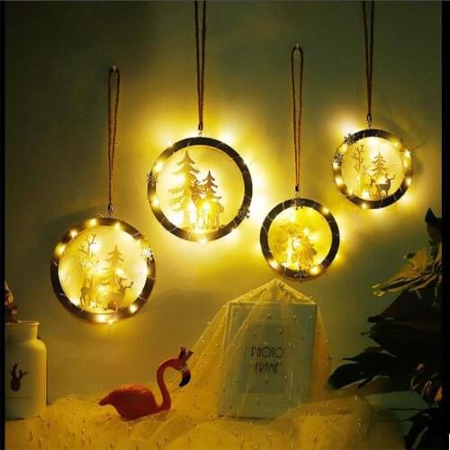 Nordic style elk pendant room decoration items wall hangings creative bedroom warm cute forest