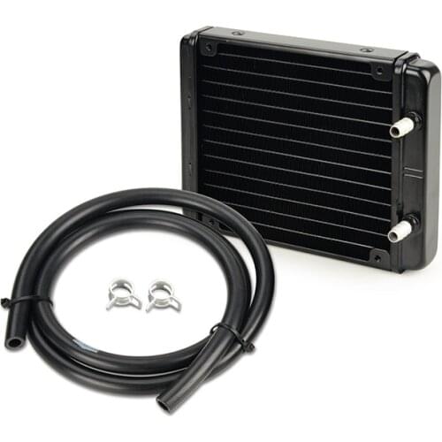 Ocooo 120D-2 pure aluminum water cooling radiator 27mm thick standard water cooling radiator DIY computer water cooling radiator