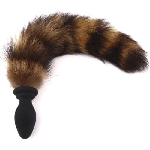 Sex Toy Fox Tail Anal Plug Vibrator Wireless Remote Vibrating Butt Plug Anus Dilator For Couples Adult Game Cosplay Accessories