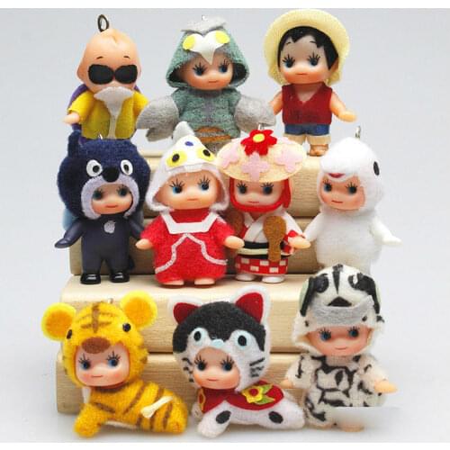 Mixed Original Mini Kewpie Doll Sonny Angel Doll Set Toy,Rose o'neill Commoner Sonny Angel Cosplay Series PVC Figure Doll Toys