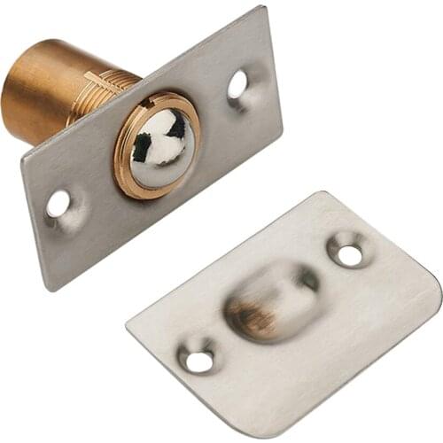 HEAVY DUTY ADJUSTABLE ROLLER CATCH Mortice Door Spring Ball Latch Home KTV
