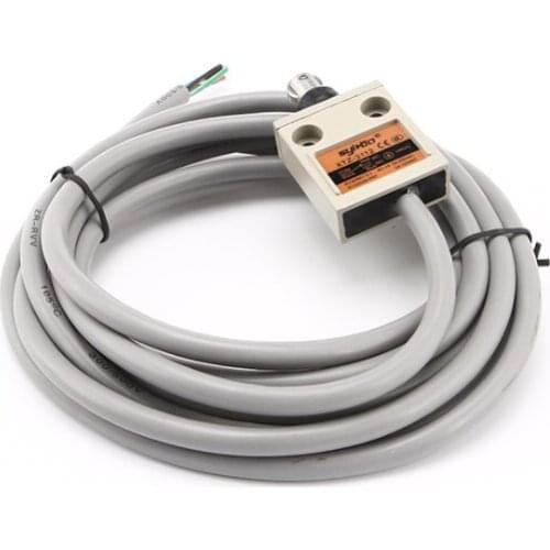 TZ-3112 XTZ-3112 IP67 4Wire Roller Lever Plunger Limit Switch SPDT NO+NC Copper wire 3 Meter