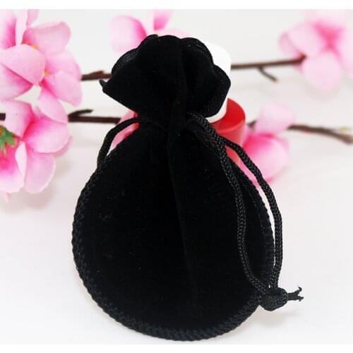 100pcs 10colors 7x9cm Packing Dice diamond Bag Velvet Drawstring bags & Pouches for Board Games Piece Card Game