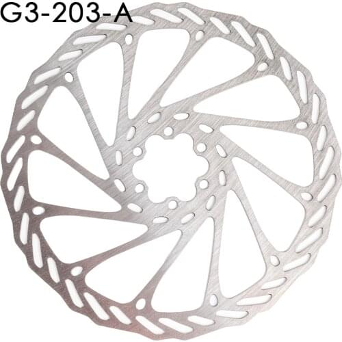 203mm diameter SUS 401 metal Material G3 MTB Mountain Bike Disc Bicycle Brake Rotor Hydraulic Disc Brakes Bicycle Use