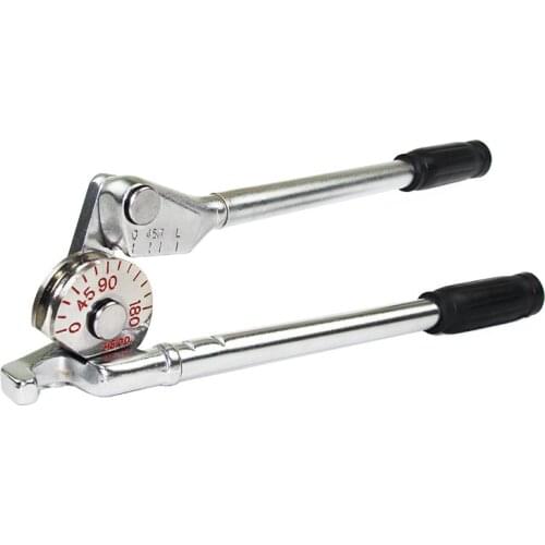 3/8 Inch Manual Tube Bender Metric Air Conditioner Copper Aluminium Pipe Bend Tool Maximum 180 Degree