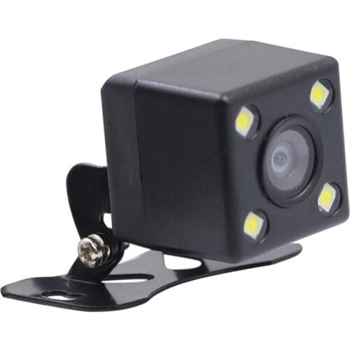 4 Led Lamps Reverse Camera Night Vision HD Car Rear View Wide Angle Parking Assistance Backup s