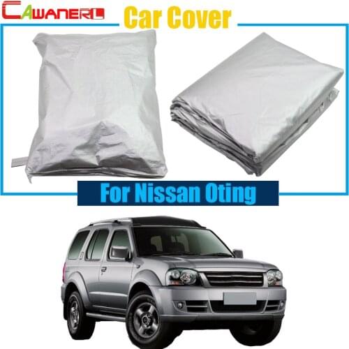 Cawanerl Car Cover Outdoor UV Anti Sun Shield Rain Snow Resistant Protector Cover Dustproof For Nissan Oting