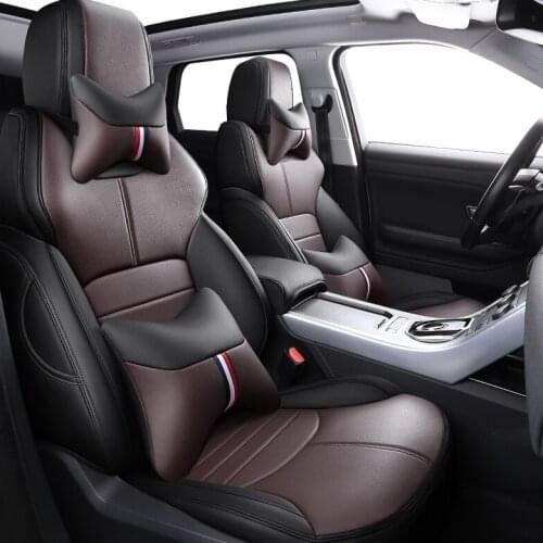 ZHOUSHENGLEE custom car seat covers for Dodge all models journey Journey ram aittitude caravan caliber car accessories styling