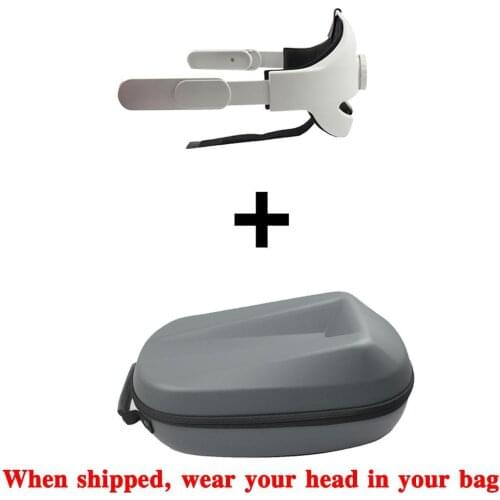 2in1 VR Accessories For Oculus Quest 2 VR Headset Travel Carrying Case Hard EVA Storage Box Bag Protective Pouch