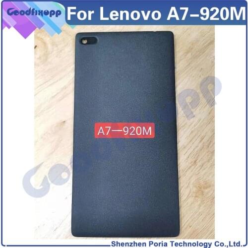 For Lenovo A7-920M Back Battery Cover Door Housing Case Rear Cover Parts Replacement