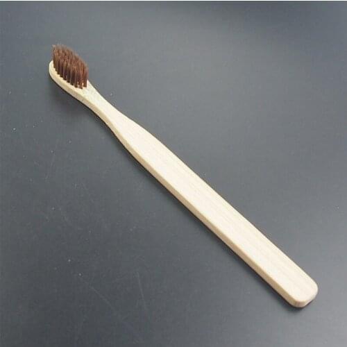 DR.PERFECT Hot healthy 1 pc/box Brown Fiber Ultra Soft Bamboo Charcoal Brush Teeth Cleaning Oral Cleaning Dental Care