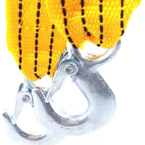 4M Heavy Duty 5 Ton Car Tow Cable Towing Pull Rope Strap Hooks Car rescue tool for Kia Rio K2 K3 K5 K4 Cerato,Soul,Forte,Sportag