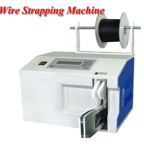Wire Strapping Machine Cable Coil Binding Machine Stainless Steel Hose Packaging Machine T15-40