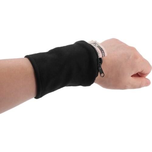 Multifunctional Outdoor Running Bags Cycling Wrist Band Wallet Safe Storage Wallets Zipper Wrist Ankle Wrap Sport