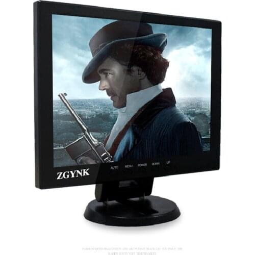 Two road 10.4 inch monitor video input interface BNC HDMI USB VGA industrial safety equipment hd LCD monitor computer monitors