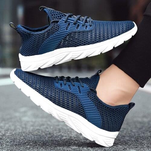 2021 New Men Tennis Shoes High Quality Non-slip Breathable Platform Sneakers for Male Outdoor Wear-resistant Jogging Sports Shoe