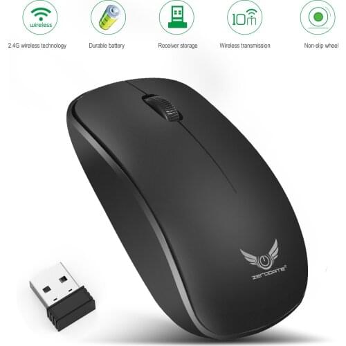New ZERODATET16 notebook computer business office 2.4G Wireless Mouse Mini Mouse