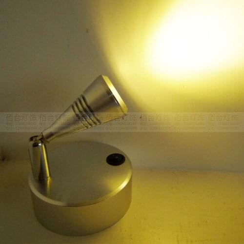 NEW Wireless led spotlights AA battery wall deask light cabinets jewelry exhibition hall road lead wedding photo painting SD15