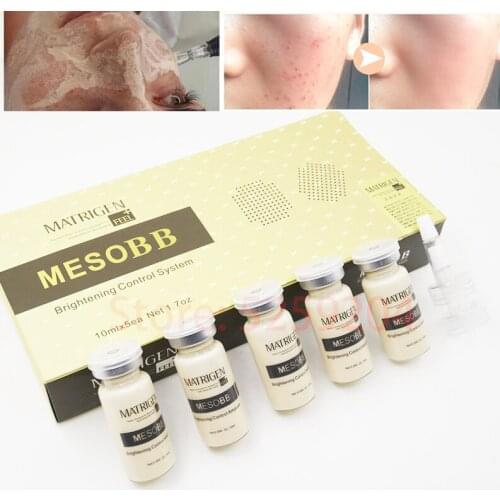New Mesotherapy Brighten Solution BB Cream Glow Mesowhite Ampoule Starter Kit Whitening Serum Liquid Foundation for Anti Aging