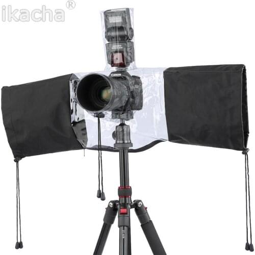 New Rubber Camera Rain Cover Coat Bag Protector Rainproof Waterproof Against Dust for Canon Nikon Pendax Sony DSLR SLR